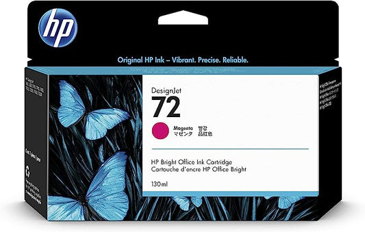 Genuine HP 72 Magenta Ink Cartridge 130ml C9372A